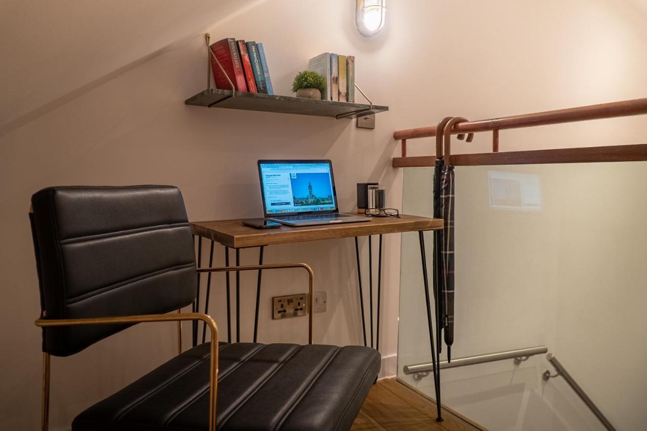Loft On The Crescent - 5 Star Scottish Luxury - Prime West End Location Apartment กลาสโกว์ ภายนอก รูปภาพ